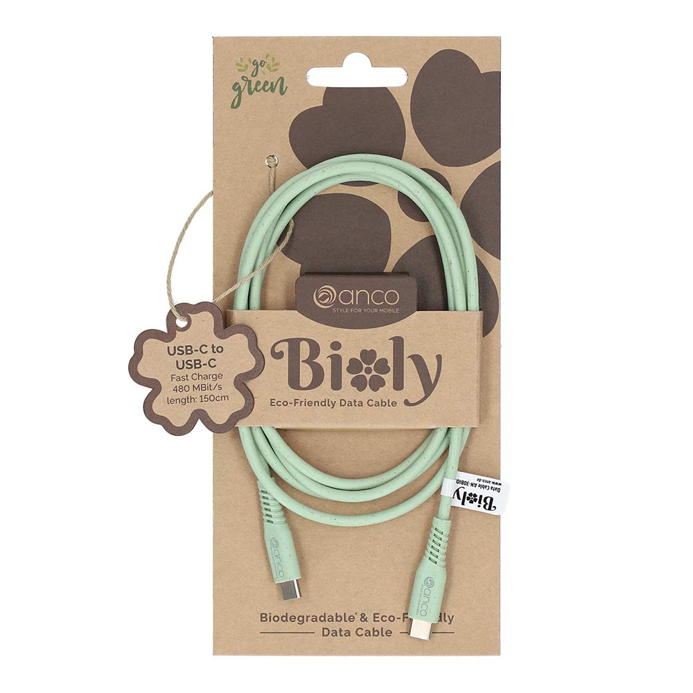 70112 Bioly® Cable by anco® USB-C auf USB-C