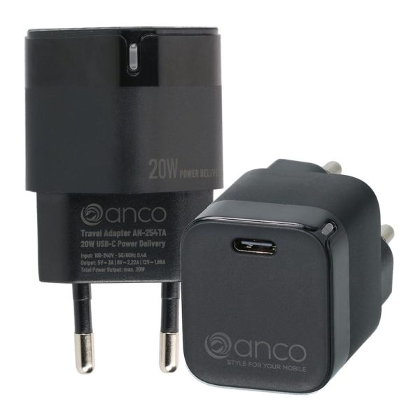 anco charger 20W black