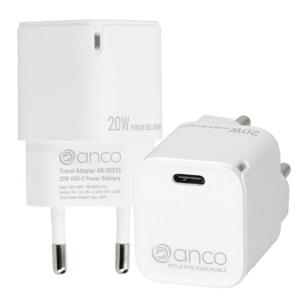 anco charger 20W white