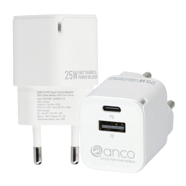 anco charger 25W white