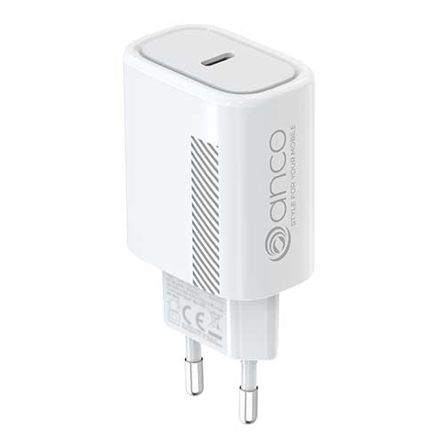 anco® USB-C Power Delivery Wall Charger 20W