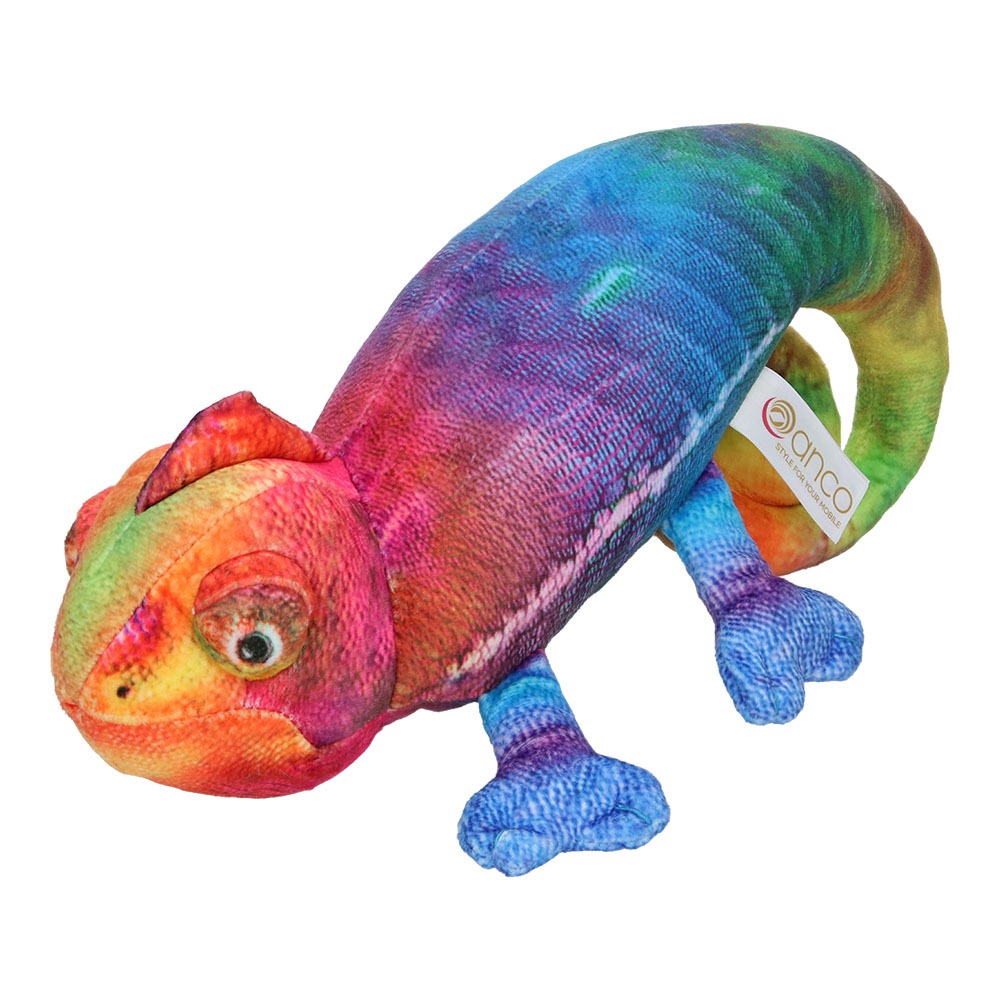 Das Chamäleon Ulf als Kuscheltier