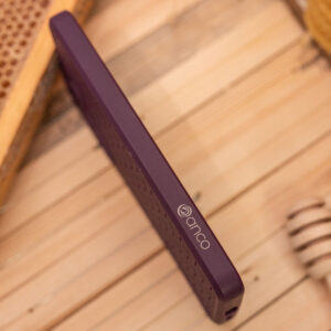 anco® Honeycomb Case auf der Seite und man sieht das anco® Logo