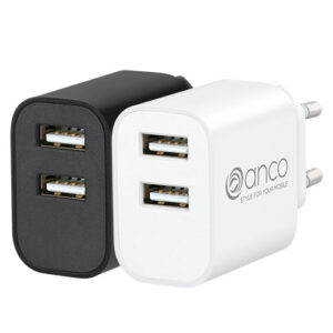 anco® 12W Charger Gen.2 in schwarz und weiß