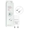 anco® Ladeset 30W mini Charger USB-A/USB-C und Datenkabel USB-C/USB-C weiß