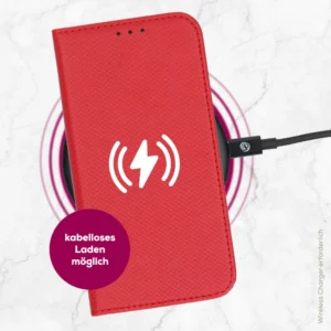 anco&reg; Basic Bookcase Magnetic - Wireless laden mit Case ist m&ouml;glich