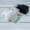 anco® GaN 45W Dual Wall Charger USB-C ist nicht größer als eine Kreditkarte