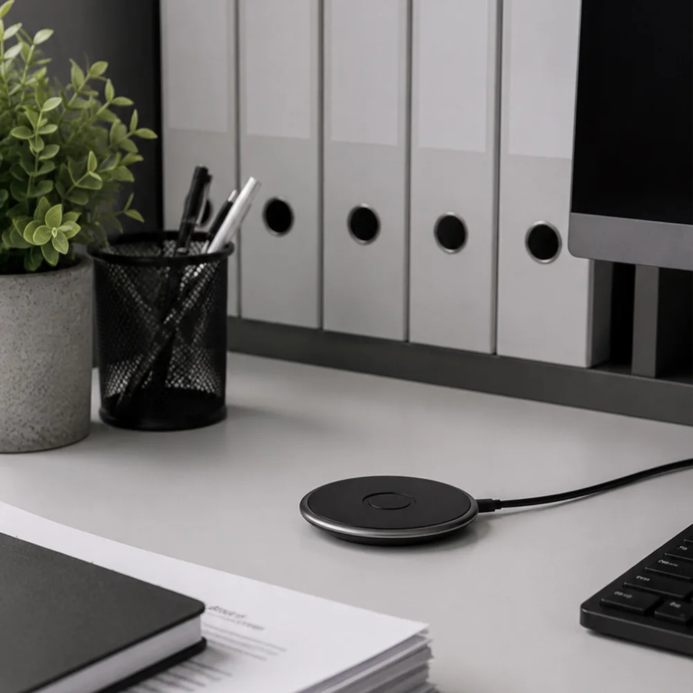 anco® Wireless Charger im Büro auf dem Schreibtisch