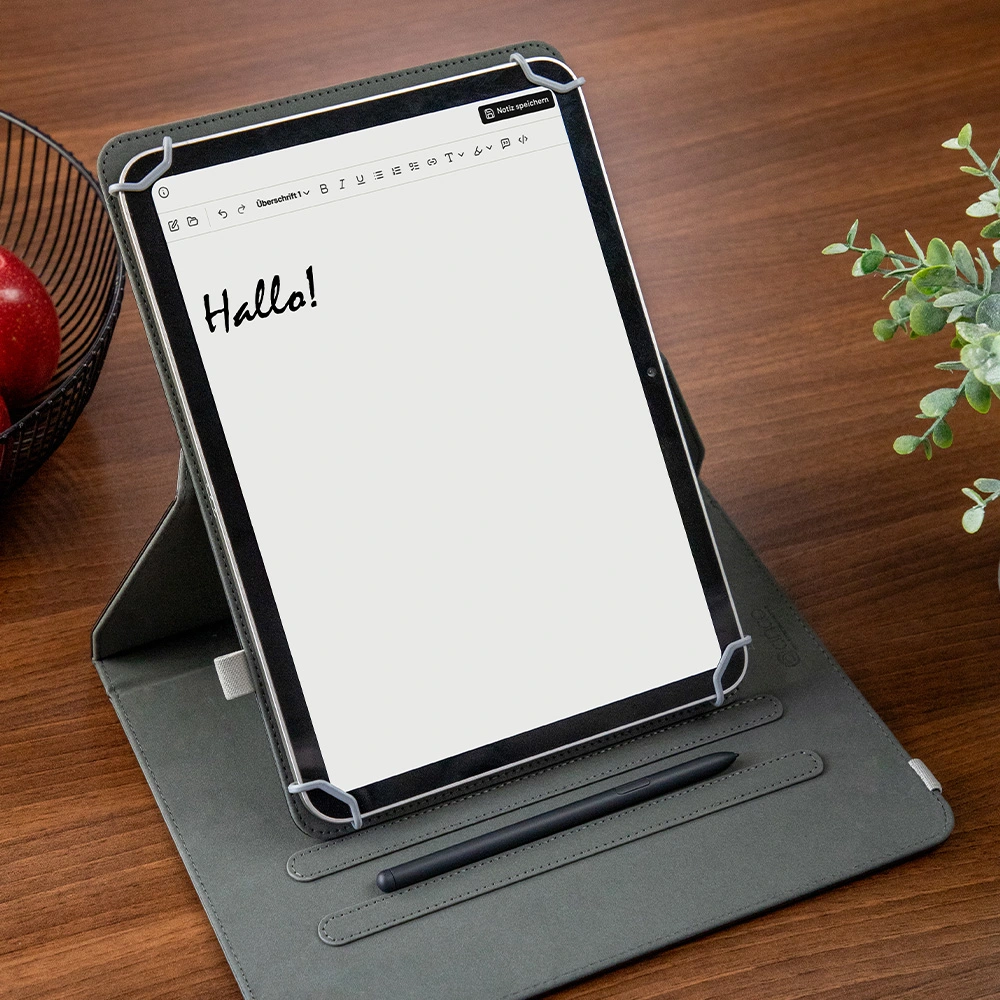 anco® Bookcase Rotation Universal für Tablets auch vertikal nutzbar