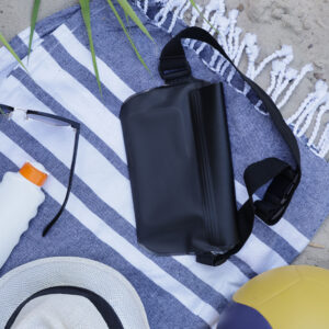 Qi2.2 Wireless Charger 25W: 4in1 Ladestation von anco® 5 anco® Waterproof Pouch in schwarz